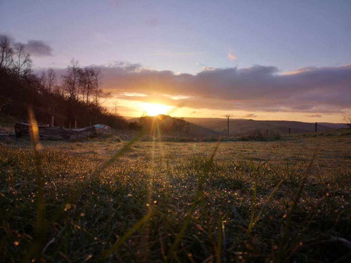 Belan Bluebell Woods Shepherds Hut Llanidloes Exterior foto